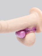 BASICS Vibrating Waterproof Cock Ring, Purple