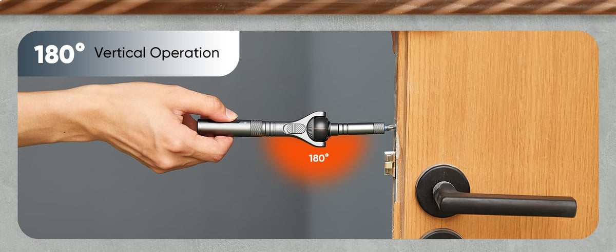 Upgraded Magnetic Screwdriver Set: 40-in-1 Ratchet Screwdriver Tool Kit with 180° Ball-Joint Handle - Portable S2 Bits Precision Repair Tool Set for Computer Phone Watch CamBike