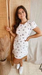 The Glad You Exist Floral Wrap Dress