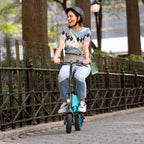 Jetson LX10 Electric Ride-On | 260 lb Weight Limit, Ages 12+ | Blue | 10” Wheel | 250-Watt Motor | Foldable | Head Light | Twist Throttle | Hand Brake | Top Speed: 15.5 MPH | 4 Hour CharTime