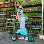 Jetson LX10 Electric Ride-On | 260 lb Weight Limit, Ages 12+ | Blue | 10” Wheel | 250-Watt Motor | Foldable | Head Light | Twist Throttle | Hand Brake | Top Speed: 15.5 MPH | 4 Hour CharTime