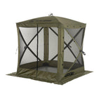 -Set Traveler Green Outdoor Screen Shelter with Wind Panels (4-Pack)