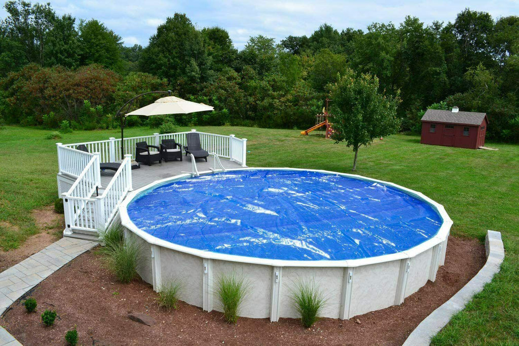 sun2solar 800 series solar blanket for oval swimming pools w/ grommet kit