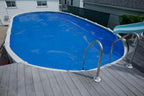 sun2solar 800 series solar blanket for oval swimming pools w/ grommet kit