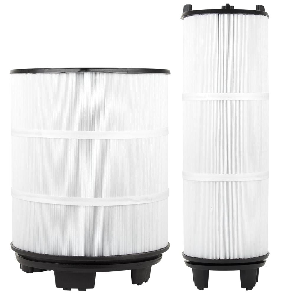 clear choice pool spa filter replacement   dia x   long for sta-rite s7m120 system 3 pool filter inner &amp; outer modular media cartridge set system replaces darlly sr300 sta-rite 25021-0200s, [2-pack]