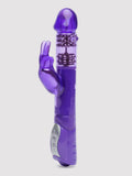Lovehoney Jessica Rabbit Xtra 10 Function Thrusting Rabbit Vibrator, Purple