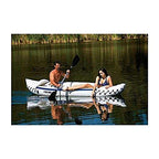 Sea Eagle 330 Deluxe 2 Person Inflatable Sport Kayak Canoe Boat w/ Pump &amp; Oars