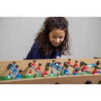 Metropolis 48 in. Foosball Table with Spring-Loaded Telescopic Safety Rods in Maple