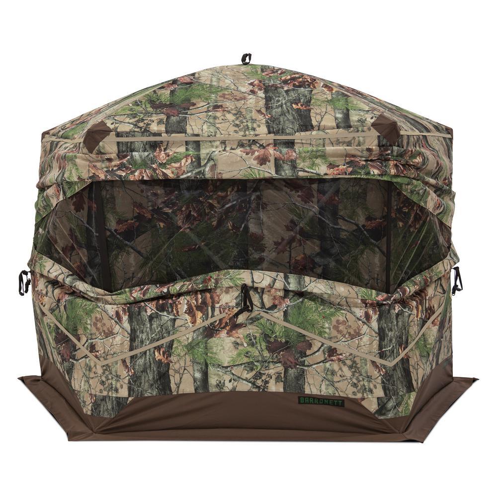 OX 5 3 Person Pop-Up Hunting Blind Backwoods in Camo