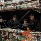OX 5 3 Person Pop-Up Hunting Blind Backwoods in Camo