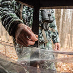 OX 5 3 Person Pop-Up Hunting Blind Backwoods in Camo