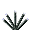 223-Light LED Cool White 8-Function Twinkle 1-2 Glow Lights with 17 ft. Green Wire