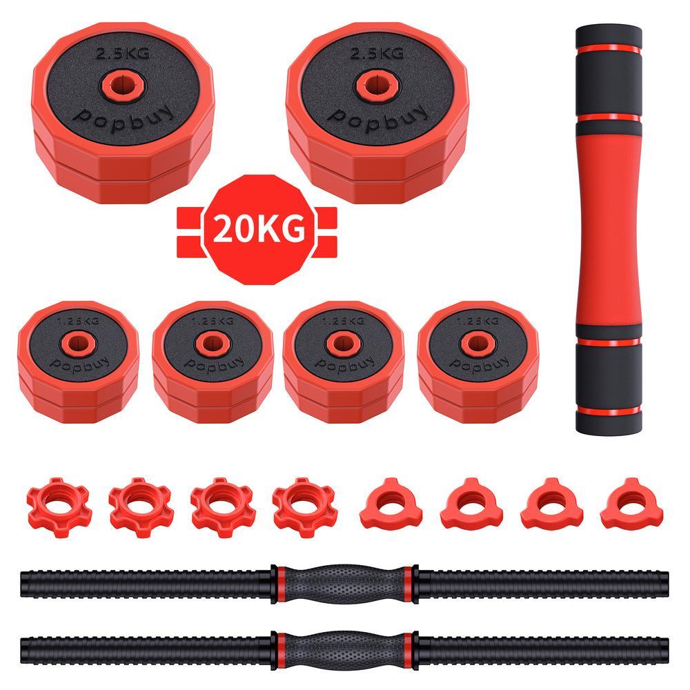 Adjustable Dumbbell Set, Dumbbell Barbell Weight Set, Suitable For Home Gym, Male And Female Sports Fitness Dumbbells