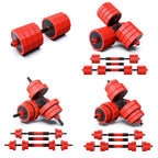 Adjustable Dumbbell Set, Dumbbell Barbell Weight Set, Suitable For Home Gym, Male And Female Sports Fitness Dumbbells