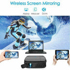 wireless portable wifi dlp projectors full hd 3d home cinema movie tv for trip