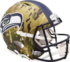 Riddell Seattle Seahawks Camo Alternate Revolution Speed Authentic Football Helmet