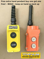 Chief Frame Machine Pendant Raise and Lower Switch  Replaces OEM part no. 605018