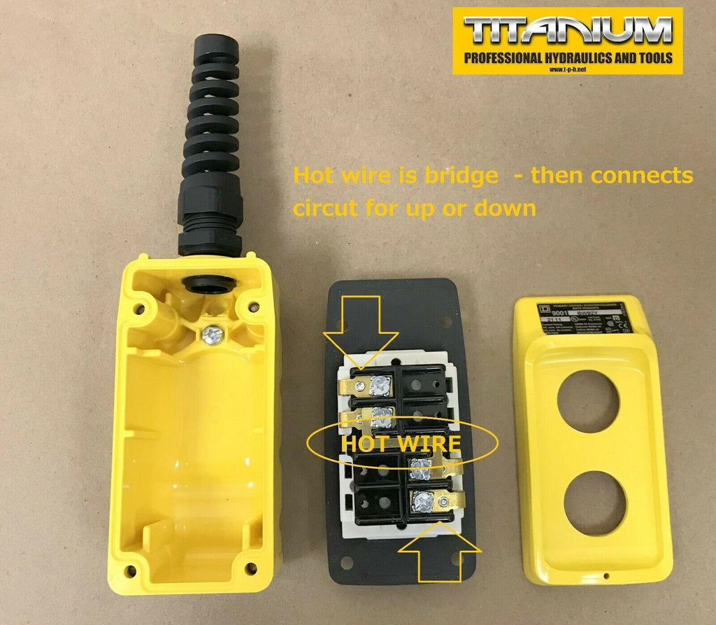 Chief Frame Machine Pendant Raise and Lower Switch  Replaces OEM part no. 605018