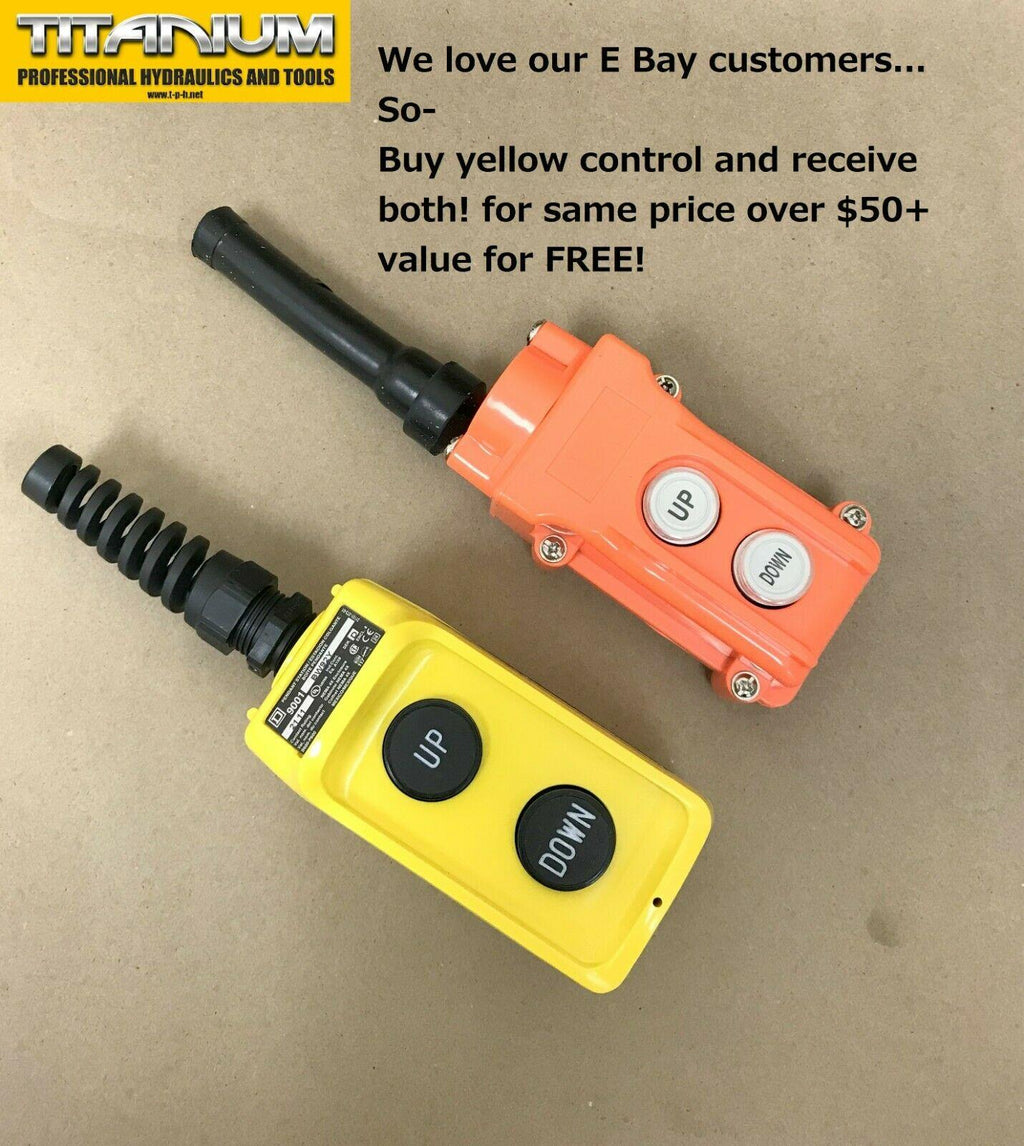 Chief Frame Machine Pendant Raise and Lower Switch  Replaces OEM part no. 605018