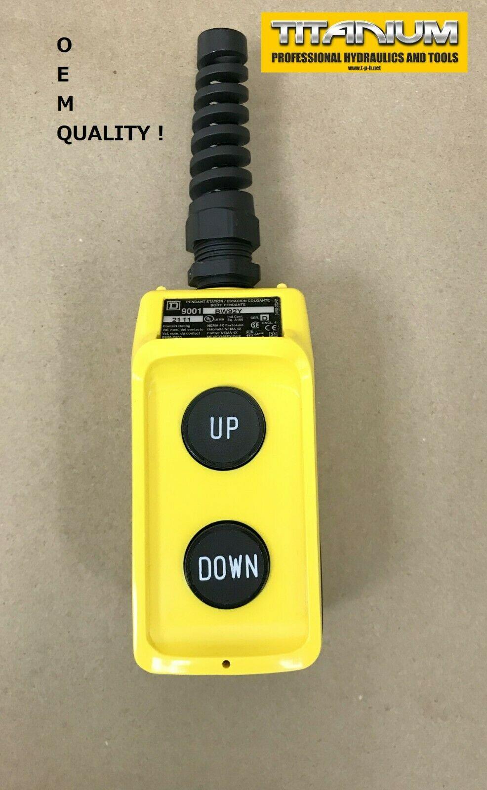 Chief Frame Machine Pendant Raise and Lower Switch  Replaces OEM part no. 605018