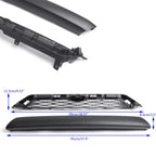 No Need to drill Version 2020-2023 4Runner TRD PRO Front Bumper Grille Black Grill Black and Rde for Choose Generic