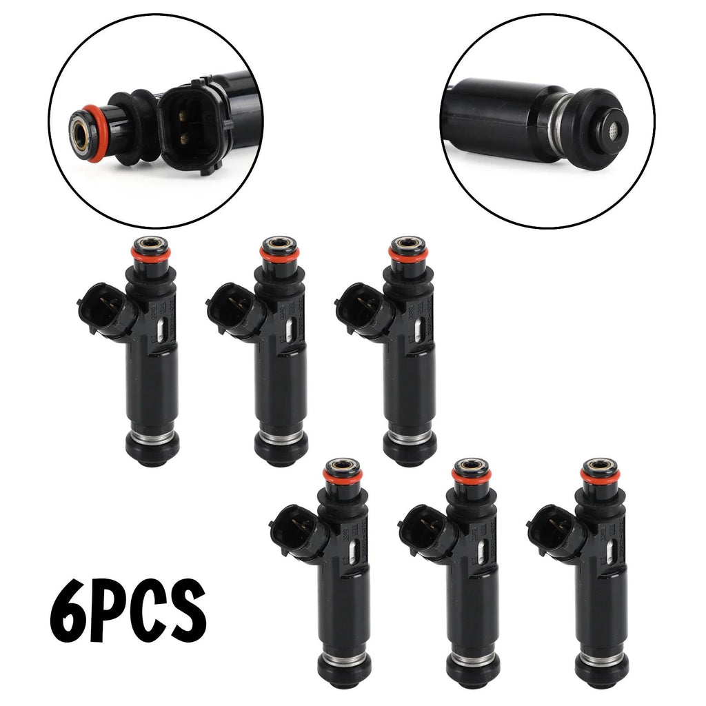2003-2006 Mitsubishi Montero Pajero 3.8L V6  6PCS Fuel Injectors 195500-4370 Generic