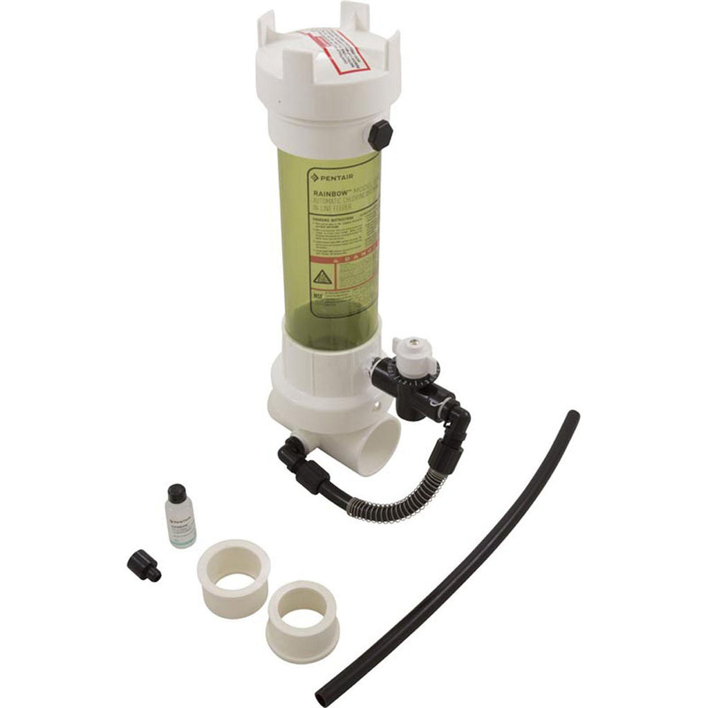 Rainbow Chlorine/Bromine Feeder, Rainbow Pentair 320C, In-Line