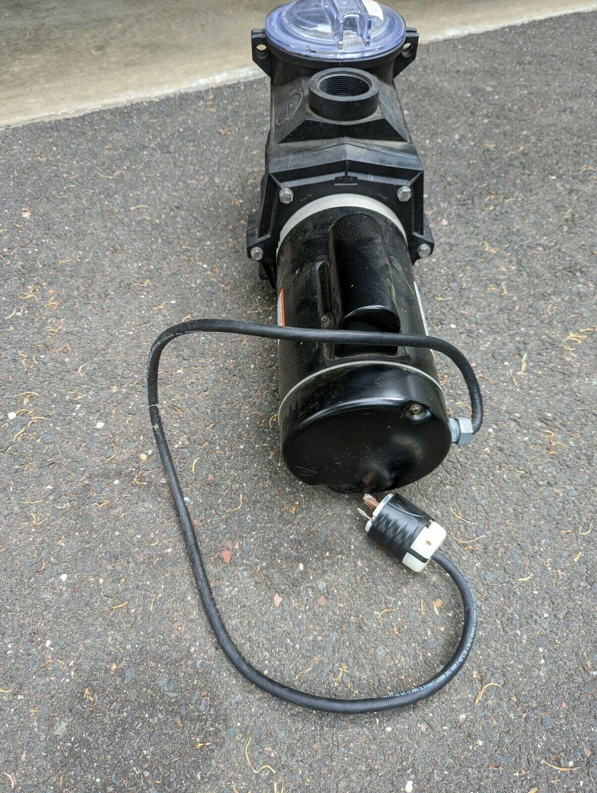 new 3 hp 208-230v swimming pool spa pump motor century # st1302v1