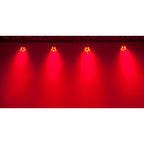 (8) American DJ ADJ MEGA HEX PAR Can RGBWA+UV Slim LED Wash Lights+LED Fogger