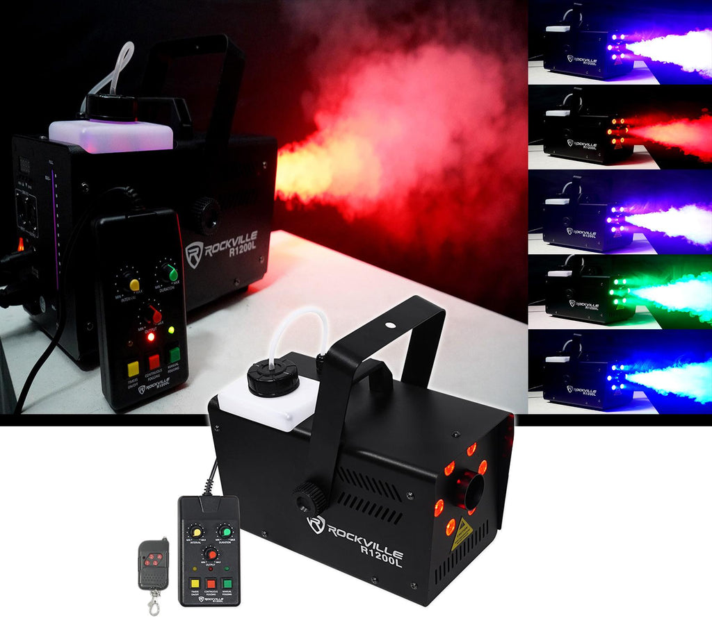 Chauvet Intimidator Wave 360 IRC (4) Moving Rotating Heads+LED Fogger+Controller