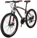 SD X1 Adult Mountain Bike 18 Inches Steel Frame 27.5 Inch Double Alloy Wheel with Disc Brake 21S Gears System MTB Bicycle