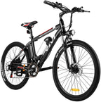 VIVI Electric Bike 26" Electric Mountain Bike, 500W/350W Ebike for Adults 20MPH Electric Bicycle/Electric Commuter Bike with Removable 12.5Ah/8Ah Lithium-Ion Battery,  21 Speed