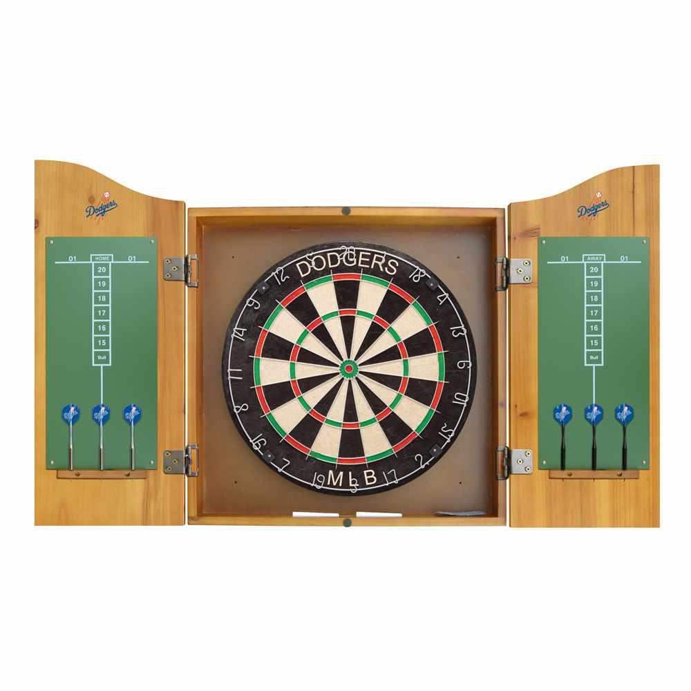 Los Angeles Dodgers Complete Dart Cabinet