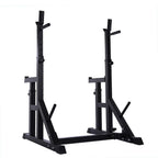Yotoy Adjustable Squat Rack Stands Multifunction Barbell Bench Press Dipping Station