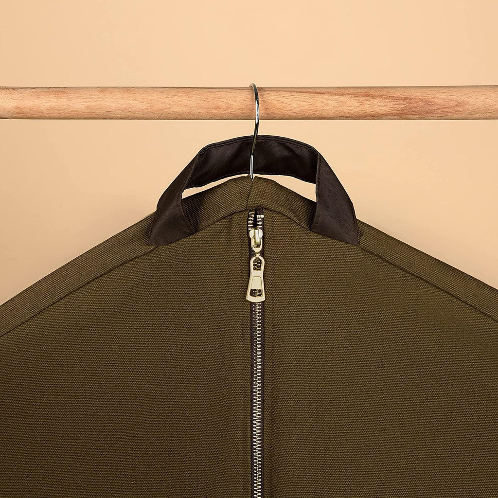 Garment Bags for Travel-Elegant Quality Breathable-Suit Bag with Heavy Duty Zipper-Dress bags for Effortless Business Travel Trips with Unique Men Women-Carry On Suit Travel Bag-Closet Storage