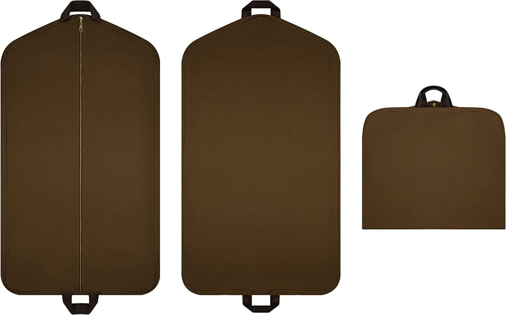 Garment Bags for Travel-Elegant Quality Breathable-Suit Bag with Heavy Duty Zipper-Dress bags for Effortless Business Travel Trips with Unique Men Women-Carry On Suit Travel Bag-Closet Storage