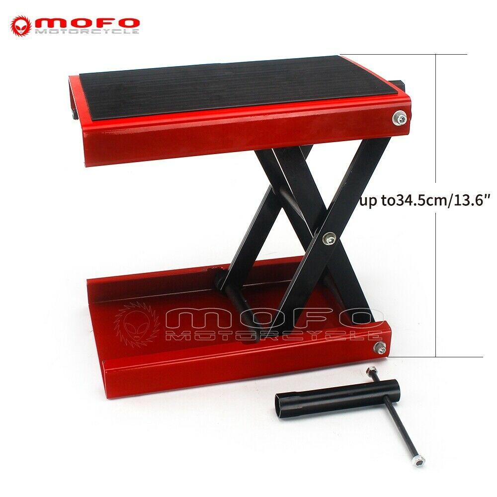 Scissor Repair Jack Crank Lift Stand Universal For Motorcycle Dirt Bike ATV UTV