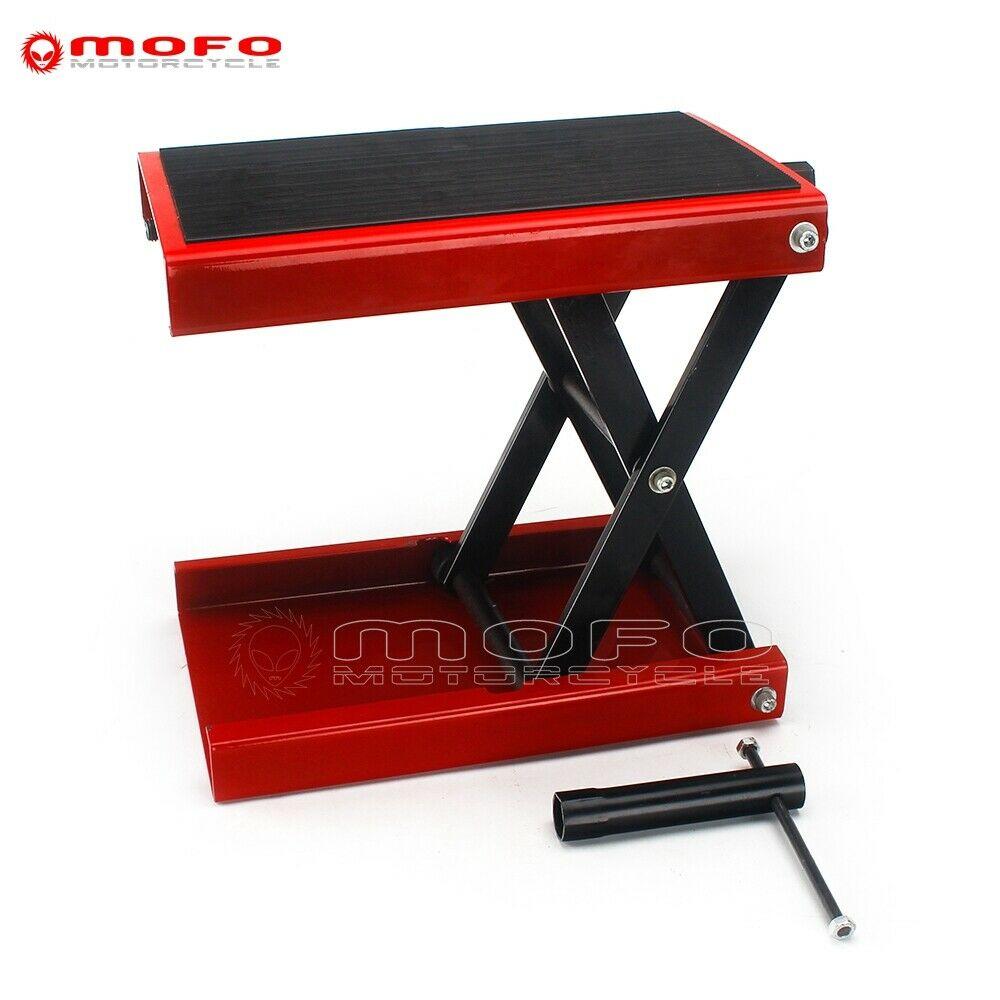 Scissor Repair Jack Crank Lift Stand Universal For Motorcycle Dirt Bike ATV UTV