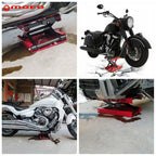 Scissor Repair Jack Crank Lift Stand Universal For Motorcycle Dirt Bike ATV UTV