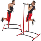 Yohome Pull Up Bar Standing Dip Station, Portable Power tower Home Sport Equipment