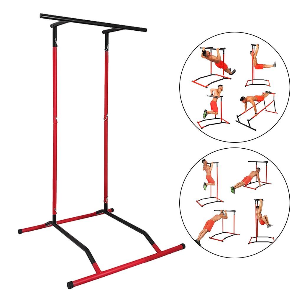 Yohome Pull Up Bar Standing Dip Station, Portable Power tower Home Sport Equipment