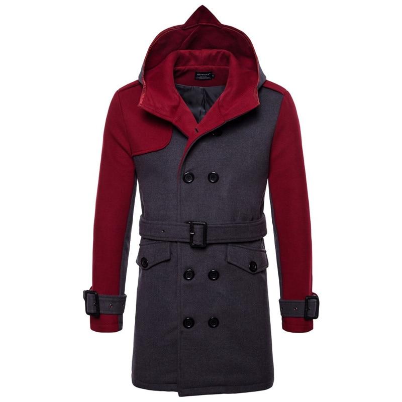 Fashion Thicken Stitching Color Jackets