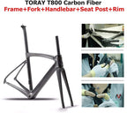 Carbon Road Bike, SAVA HERD6.0 T800 Carbon Fiber 700C Road Bicycle with 105 22 Speed Groupset Ultra-Light Carbon Wheelset Seatpost Fork Bicycle