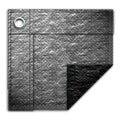 30' x 50' rectangle in-ground swimming pool winter cover 10 year - silver