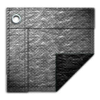 30' x 50' rectangle in-ground swimming pool winter cover 10 year - silver