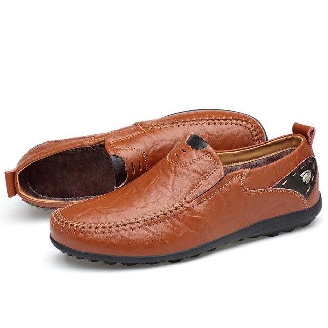 Men's Leather Casual Loafers