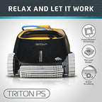 dolphin triton robotic pool cleaner with power stream with swivel