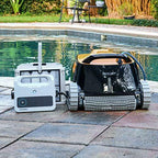 dolphin triton robotic pool cleaner with power stream with swivel