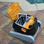 dolphin triton robotic pool cleaner with power stream with swivel