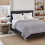 | Wi-Fi Collection | Heated Electric Smart Blanket, Alexa-Enabled, Ultra Plush, Twin, Gray